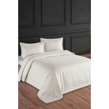 Bir Home Clasy Jakarlı Şönil Çift Kişilik Yatak Örtüsü