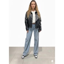 Volans Moda 2825 Çift Yaka Detaylı Ceket