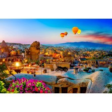 Aden Manzara Nevşehir Kapadokya Kanvas Tablo