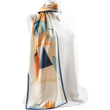 Modabutik Geometrik Desenli Kadın Fular