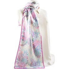 I53 Modabutik Yaprak Desenli Fular