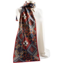 I92 Modabutik Geometri Desenli Fular