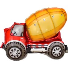 Aloha Concept Inşaat Temalı Folyo Balon Beton Mikseri 82X68