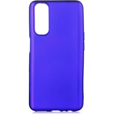 Akare Realme 7 Kılıf Akre Premier Silikon Kapak-Saks Mavi