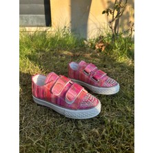 Scarpe Magiche Pembe Pile Kız Çocuğu Ayakkabısı Işıklı (31-35 Numara Arası Işıksızdır )