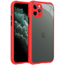 Akare iPhone 11 Pro Kılıf ​​akre Kaff Kapak-Kırmızı