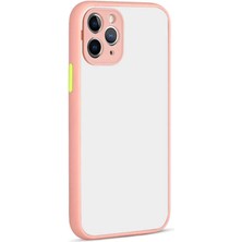 Akare iPhone 12 Pro Max Kılıf Akre Hux Kapak-Pembe