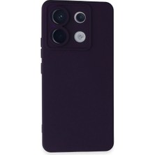 Buğz Newface Xiaomi Redmi Note 13 Pro 5g Kılıf Nano Içi Kadife Silikon - Mor