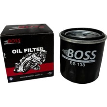 Boss RKS R250 2021-2024 YAĞ FİLTRESİ BS138 SUZUKİ GW250 INAZUMA F / Z