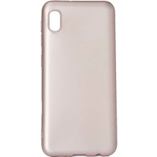 Akare Galaxy A01 Core Kılıf Akre Premier Silikon Kapak-Rose Gold