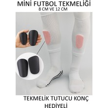 Gazelmanya Profesyonel Mini Tekmelik Konçlu Prof Çocuk Tekmeliği 2 Adet Futbol Tekmelik Sporcu Tekmeliği