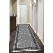 Bazaar Forum Pamuk Taban Dijital Baskı Kaymaz Tüy Dökmeyen Makinada Yıkanabilir Salon Halısı Mutfak Halısı