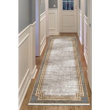 Bazaar Forum Pamuk Taban Dijital Baskı Kaymaz Tüy Dökmeyen Makinada Yıkanabilir Salon Halısı Mutfak Halısı