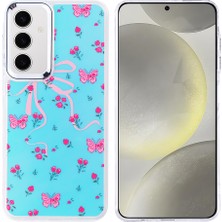 Akare Galaxy S24 Fe Kılıf Airbag Tasarımlı Akre Hadra Kapak - Kelebek