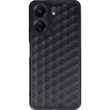Eco Port Xiaomi Redmi 13C Kılıf Petek Silikon Kapak - Siyah