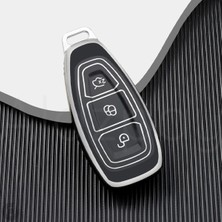 Alazpay Ford Focus Fiesta Mondeo Kuga C Max B Max S Max Transit Tpu Anahtar Kılıfı (Sustasız)