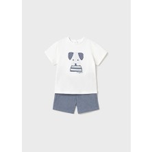 Mayoral Erkek Bebek Bermuda Takım 1252 6/48 Ay