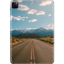 Adasena Apple iPad Pro 12.9" 4.nesil (MY2H2TU/A) Kılıf Tablet Için Desenli Silikon Kapak - California