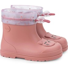 Igor Mendi Gato Borreguito Kız Çocuk Içi Kürklü Yağmur Çizmesi - Rose Gül KURUSUCC334-396