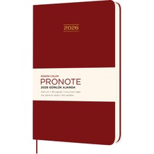 Keskin Color Keskin 2026-9*14 Pronote Günlük Ajanda - Bordo