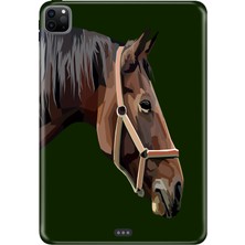 Adasena Apple iPad Pro 12.9" 4.nesil (MY2H2TU/A) Kılıf Tablet Için Desenli Silikon Kapak - Popart At