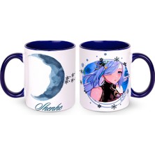 Define Moyas Genshin Impact Shenhe Porselen Kupa Bardak – Anime Tasarım – Çift Taraflı Baskı – Parlak Yüzey