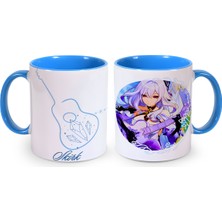 Define Moyas Genshin Impact Skirk Porselen Kupa Bardak – Anime Tasarım – Çift Taraflı Baskı – Parlak Yüzey