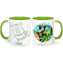 Define Moyas Genshin Impact Venti Porselen Kupa Bardak – Anime Tasarım – Çift Taraflı Baskı – Parlak Yüzey