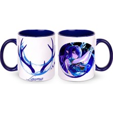 Define Moyas Genshin Impact Lauma Porselen Kupa Bardak – Anime Tasarım – Çift Taraflı Baskı – Parlak Yüzey