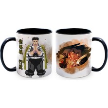 Define Moyas Demon Slayer Gyomei Porselen Kupa Bardak – Anime Tasarım – Çift Taraflı Baskı