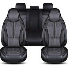 Minderland Fs Deri Serisi Ford Focus 2004-2010 Ile Uyumlu Takmatik Kılıf, Gri