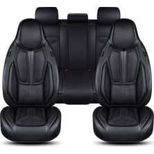 Minderland Fs Deri Serisi Ford C-Max 2003-2010 Ile Uyumlu Takmatik Kılıf, Siyah