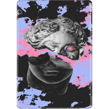 Adasena Huawei Mediapad T5 10.1" Kılıf Tablet Için Desenli Silikon Kapak - Fashion Human