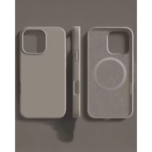 Kılıf House Iphone Uyumlu İçi Süet Hakiki Deri Animasyonlu Magsafe Destekli Kılıf