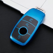 Alazpay Mercedes A B C E S G Serisi Cla Cle Gls Gla Glb Glc Amg Uyumlu Parlak Tpu Anahtar Kılıfı