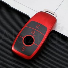 Alazpay Mercedes A B C E S G Serisi Cla Cle Gls Gla Glb Glc Amg Uyumlu Parlak Tpu Anahtar Kılıfı