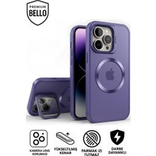 Tntech İphone 11 pixel Kamera Standlı mat Kılıf magsafe Destekli darbe emici Koruycu kapak