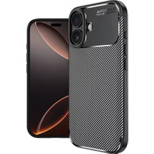 Akare iPhone 17 Kılıf Akre Negro Silikon Kapak - Siyah