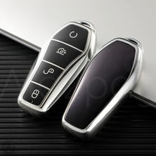 Alazpay Byd Atto 3 Seal U Anahtar Parlak Tpu Anahtar Kılıfı