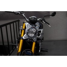 Moto Üçel Cfmoto  Clx 700 Heritage ve Clx 700 Sport Uyumlu Pleksi Far Koruma