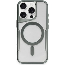 Eco Port Iphone 11 Pro Max Kılıf Boyi Magsafe Silikon Kapak - Yeşil