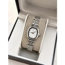 Ferro FM88091A-A Quartz Çelik Gri Beyaz Kadran 22 mm Kadın Kol Saati