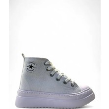 Mini Angel K.903 Keten Bilekli Spor Ayakkabı F. Beyaz - 32