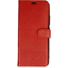 Eco Port Realme 12 Lite Kılıf Trend S Plus Kapaklı Kılıf - Kırmızı