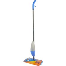 Macromax Premium Sprey Mop Mikrofiber Mop Paspas Temizlik Seti Mavi