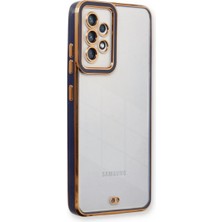 Eco Port Samsung Galaxy A73 5g Kılıf Liva Lens Silikon - Mavi
