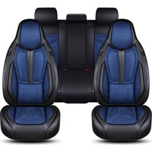 Minderland Fs Deri Serisi Honda Cr-V 2006-2018 Ile Uyumlu Takmatik Kılıf, Mavi