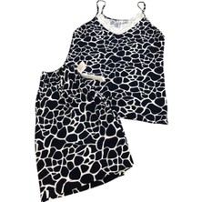 Royam Lady Queen Likralı Ring Viskon Kadın Şortlu Takım