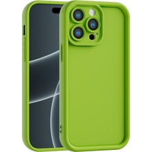 Vissona iPhone 13 Pro Uyumlu Kamera Çıkıntılı Mat Silikon Telefon Kılıfı