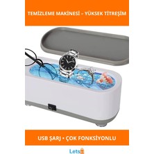 Letsii Yüksek Titreşimli Çok Fonksiyonlu Temizleme Makinesi USB